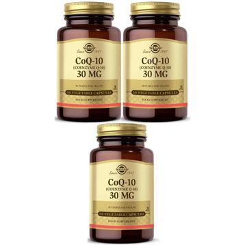 Solgar CoQ-10 30 mg 3x60 Kapsül
