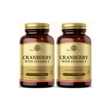 Solgar Cranberry with Vitamin C 60 Kapsül
