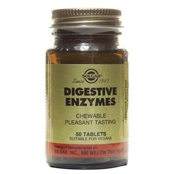 Solgar Digestive Enzymes Lipaz 50 Tablet