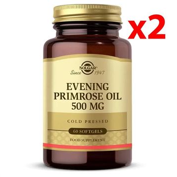 Solgar Evening Primrose Oil 500 mg 2x60 Kapsül