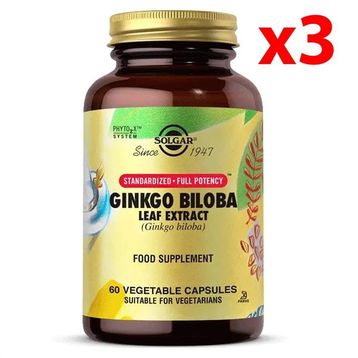 Solgar Ginkgo Biloba Leaf Extract 60 Kapsül