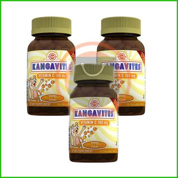 Solgar Kangavites Vitamin C 100 mg 90 Çiğnenebilir Tablet