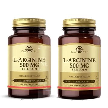Solgar L-Arginine 500 mg 50 Kapsül