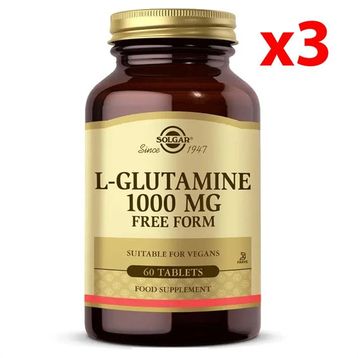 Solgar L-Glutamine 1000 mg 3x60 Tablet
