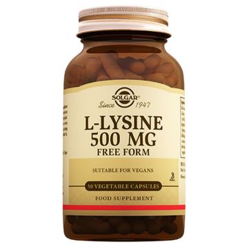 Solgar L-Lysine 500 mg 50 Kapsül