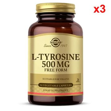 Solgar L-Tyrosine 500 mg 50 Kapsül