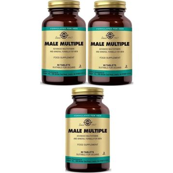 Solgar Male Multiple 3x60 Tablet