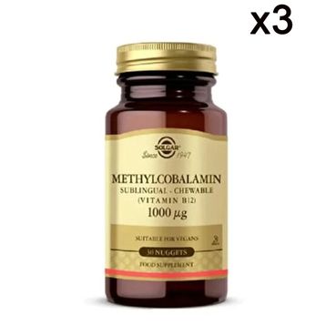 Solgar Methylcobalamin 1000 mcg 3x30 Tablet