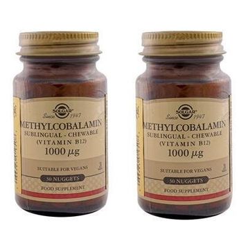 Solgar Methylcobalamin Vitamin B12 1000 mcg 30 Tablet