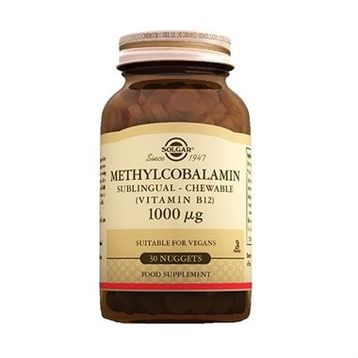 Solgar Methylcobalamin Vitamin B12 30 Tablet