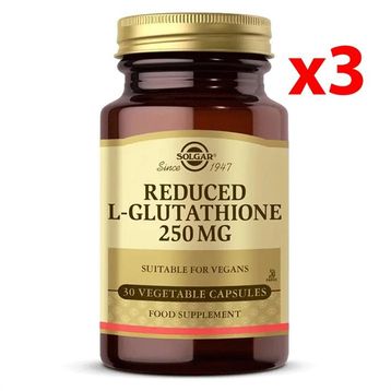 Solgar Reduced L-Glutathione 250 mg 30 Kapsül
