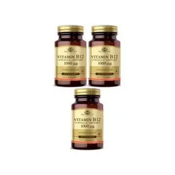 Solgar Vitamin B12 1000 mcg 3x100 Kapsül
