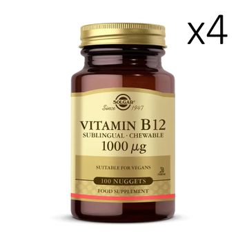 Solgar Vitamin B12 1000 mcg 4x100 Kapsül