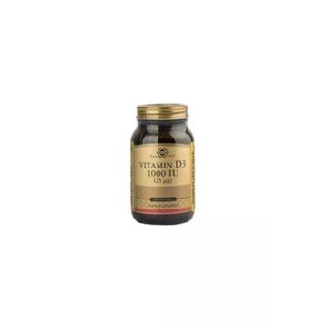 Solgar Vitamin D3 1000 IU 1x100 Kapsül