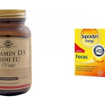 Solgar Vitamin D3 1000 IU 5x100 Tablet