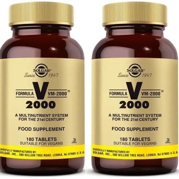 Solgar VM-2000 Multivitamin 180 Tablet
