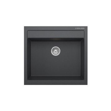 Solido Aragonit SH-49 Graphite Grey Granit Eviye