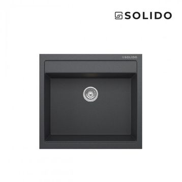 Solido Aragonit SH-49 Graphite Grey Granit Eviye