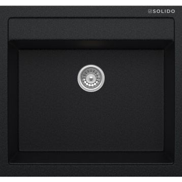 Solido Aragonit SH-49 Metallic Black Granit Eviye