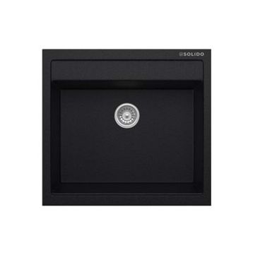 Solido Aragonit SH-49 Metallic Black Granit Eviye