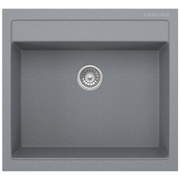 Solido Aragonit SH-49 Stone Grey Granit Eviye