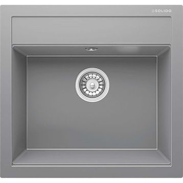 Solido Aragonit SH-49 Stone Grey Granit Eviye