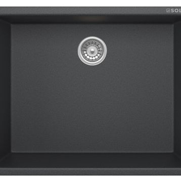 Solido Morganit GN-60 Graphite Grey Granit Eviye