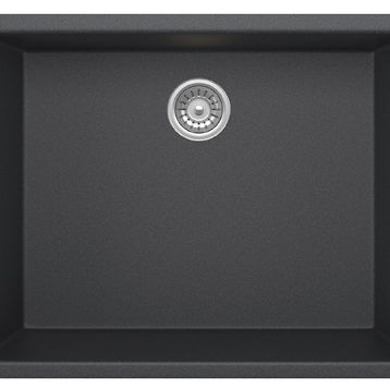 Solido Morganit GN-60 Metallic Black Granit Eviye
