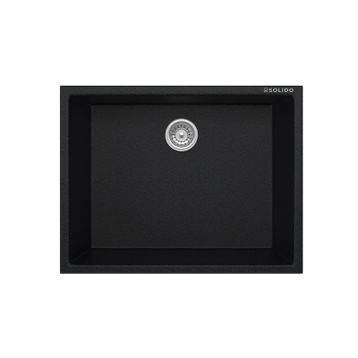 Solido Morganit GN-60 Metallic Black Granit Eviye