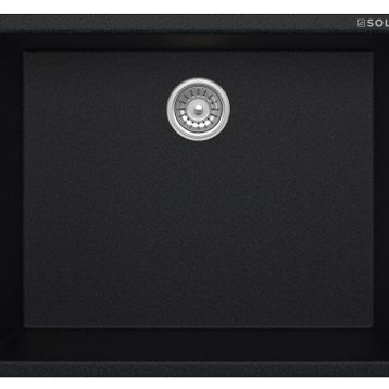 Solido Morganit GN-60 Metallic Black Granit Eviye