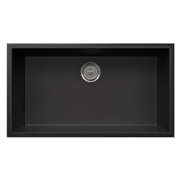 Solido Morganit GN-78 Metallic Black Granit Eviye