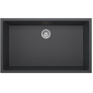 Solido Morganit GN-78 Metallic Black Granit Eviye
