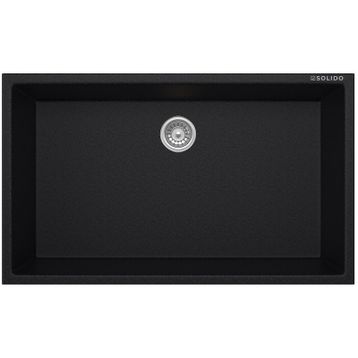 Solido Morganit GN-78 Metallic Black Granit Eviye