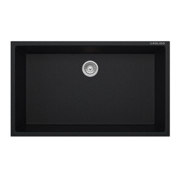 Solido Morganit GN-78 Metallic Black Granit Eviye