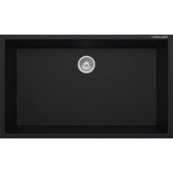 Solido Morganit GN-78 Metallic Black Granit Eviye