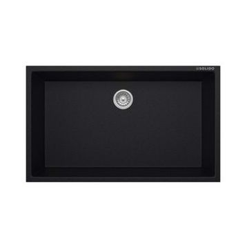 Solido Morganit GN-78 Metallic Black Granit Eviye
