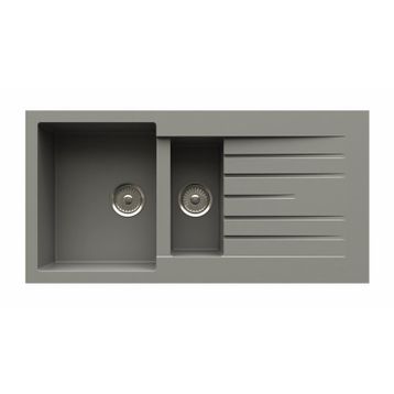 Solido Opal UM-100 Graphite Grey Granit Eviye