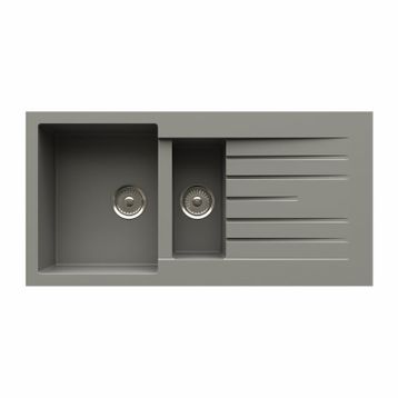 Solido Opal UM-100 Graphite Grey Granit Eviye