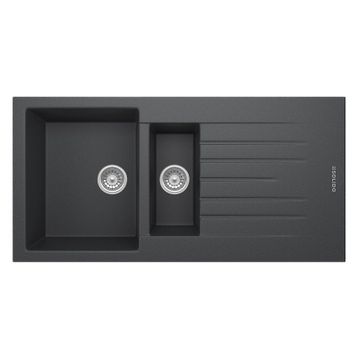 Solido Opal UM-100 Graphite Grey Granit Eviye
