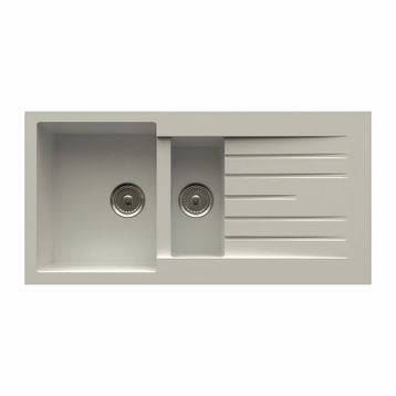 Solido Opal UM-100 Süper White Granit Eviye