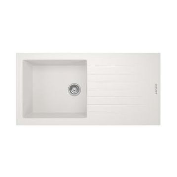 Solido Opal UM-100 Süper White Granit Eviye