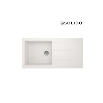 Solido Opal UM-100 Süper White Granit Eviye