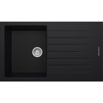 Solido Opal UM-86 Metallic Black Granit Eviye