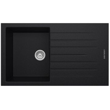 Solido Opal UM-86 Metallic Black Granit Eviye