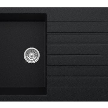 Solido Opal UM-86 Metallic Black Granit Eviye