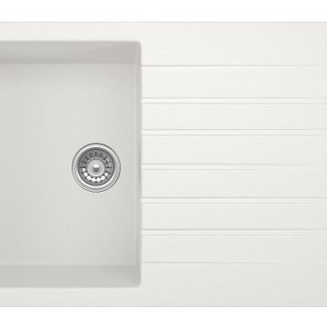 Solido Opal UM-86 Süper White Granit Eviye