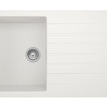 Solido Opal UM-86 Süper White Granit Eviye
