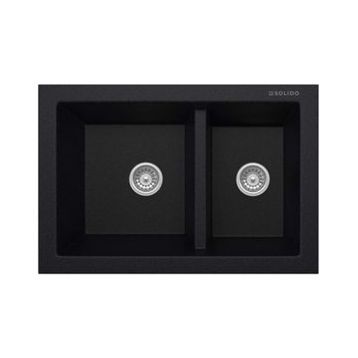 Solido Tetragon 2B 65 Metallic Black Granit Eviye