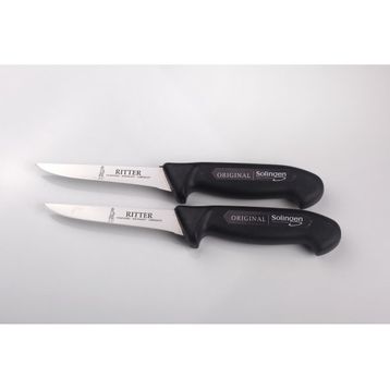 Solingen 13 CM Siyah Fileto Kasap Bıçağı