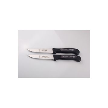 Solingen Siyah 15 cm 4'lü Günlük Kullanım Bıçağı